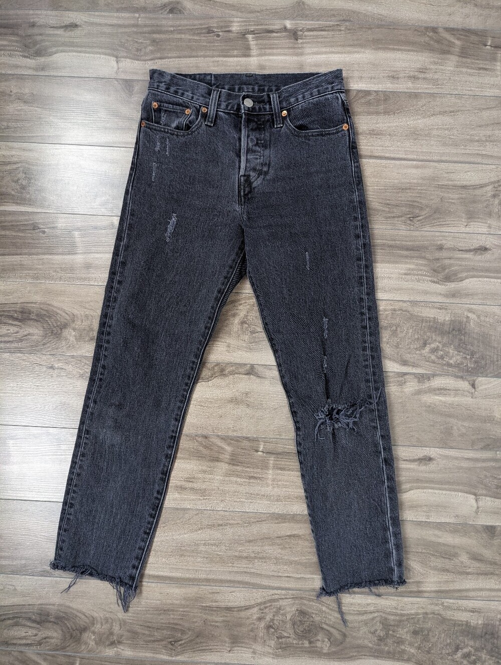 Levi's Women's Jeans Wedgie Washed Black Size 25